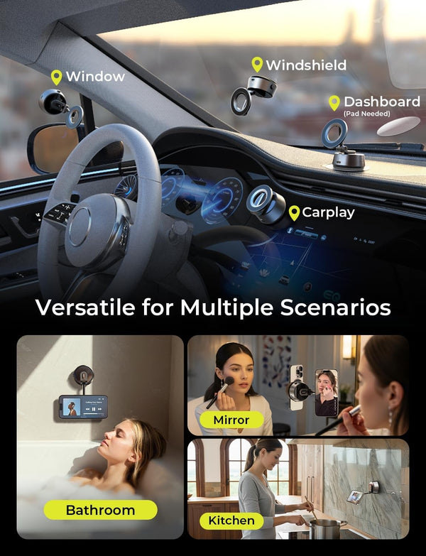 MagVac Strong Phone Mount